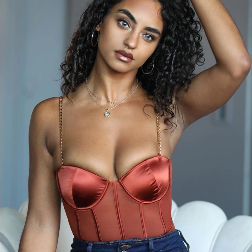 Fashion Nova Chain To You Bodysuit